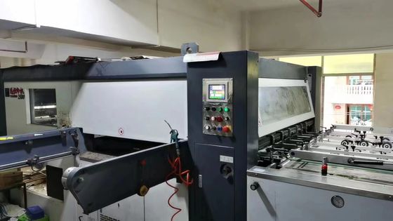 Ledge Machine YUANHENG YH-1500 Ledge Automatic Die Cutting & Stripping Machine, Years ...